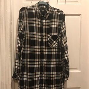 Rails ‘Sawyer’ long sleeve button down dress M
